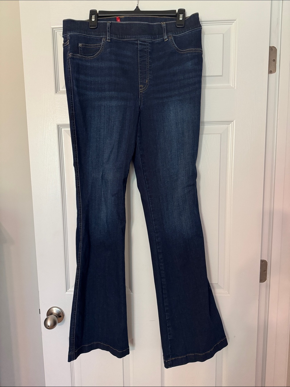 Spanx Dark Wash Bootcut Jeans
